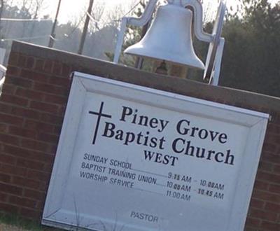 Piney Grove Baptist Church West Cemetery on Sysoon