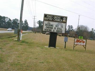 Piney Grove Baptist Church Cemetery on Sysoon