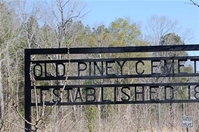 Old Piney Cemetery (10 Miles East of Monticello) on Sysoon