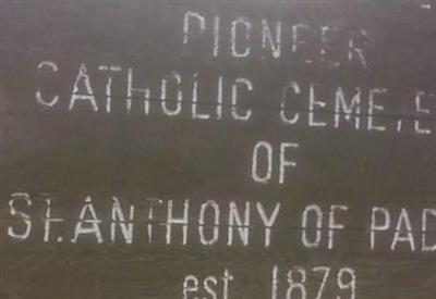 Pioneer Catholic Cemetery of St Anthony of Padua on Sysoon