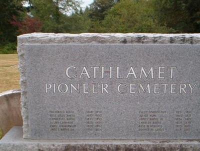 Pioneer Cemetery, Cathlamet on Sysoon