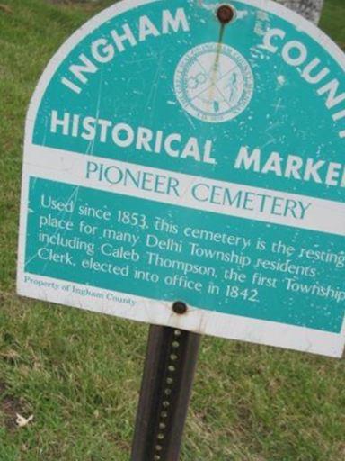 Pioneer Cemetery on Sysoon