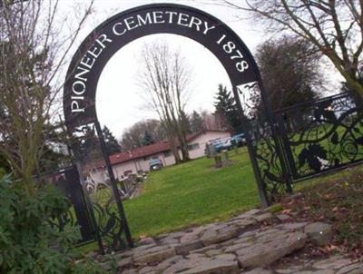 Pioneer Cemetery on Sysoon