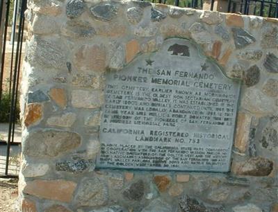 Pioneer Memorial Cemetery on Sysoon