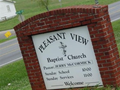 Pleasant View Baptist Church Cemetery on Sysoon