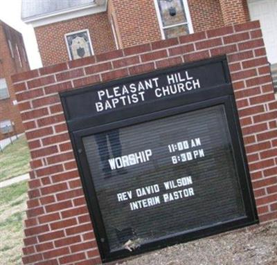 Pleasant Hill Baptist Church Cemetery on Sysoon