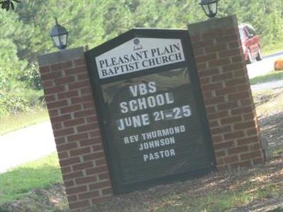 Pleasant Plain Baptist Church Cemetery on Sysoon