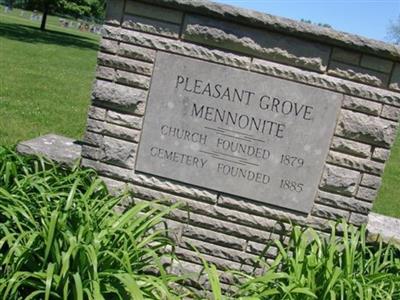 Pleasant Grove Mennonite Cemetery on Sysoon