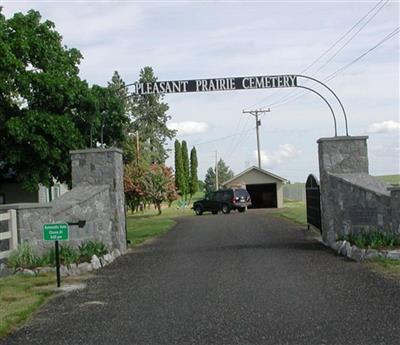 Pleasant Prairie Cemetery on Sysoon