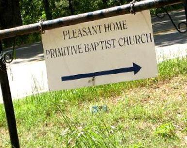 Pleasant Home Primitive Baptist Church Cemetery on Sysoon