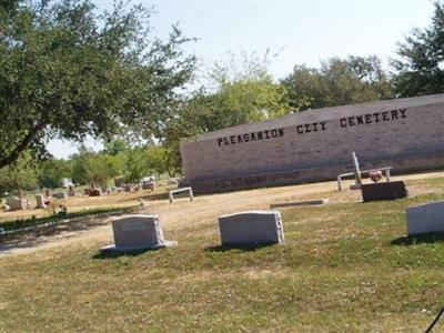 Pleasanton City Cemetery on Sysoon
