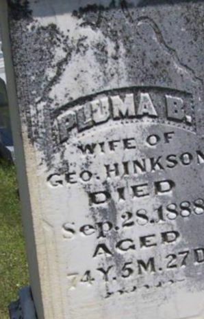 Pluma B Hinkson on Sysoon