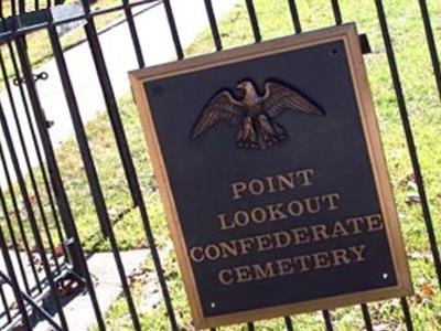 Point Lookout Confederate Cemetery on Sysoon