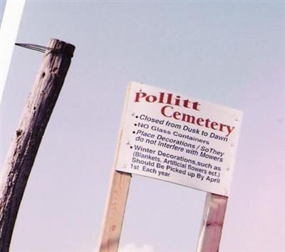 Pollitt Cemetery on Sysoon