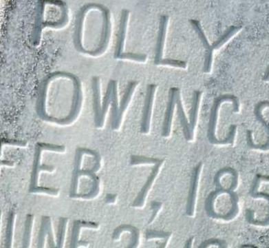 Polly Ann Moore Owings on Sysoon
