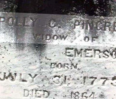Polly C Pingree Emerson on Sysoon