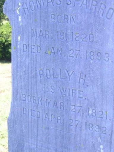 Polly H Sparrow on Sysoon