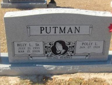 Polly L. Putman on Sysoon