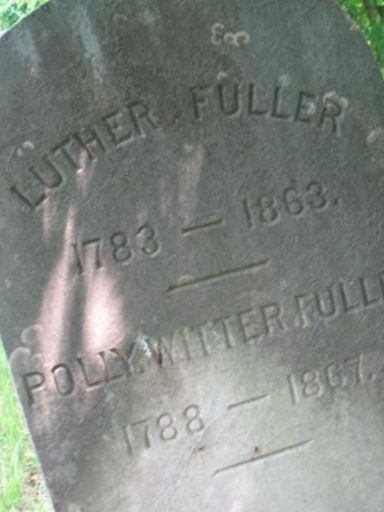 Polly Witter Fuller on Sysoon