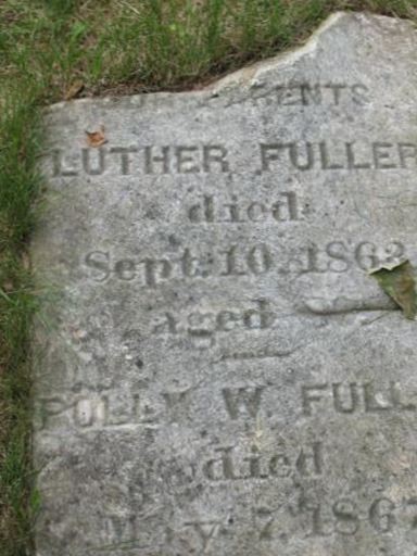 Polly Witter Fuller on Sysoon