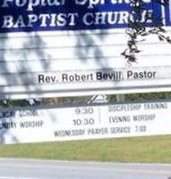 Poplar Springs Baptist Church Cemetery on Sysoon