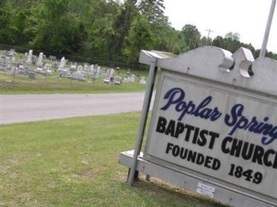 Poplar Springs Baptist Church Cemetery on Sysoon