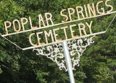 Poplar Springs Cemetery on Sysoon