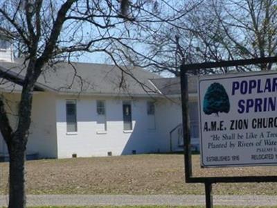 Poplar Springs Church Cemetery on Sysoon