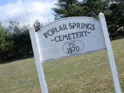 Poplar Springs Methodist Cemetery on Sysoon