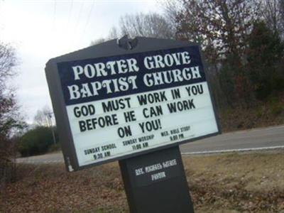 Porter Grove Baptist Church on Sysoon