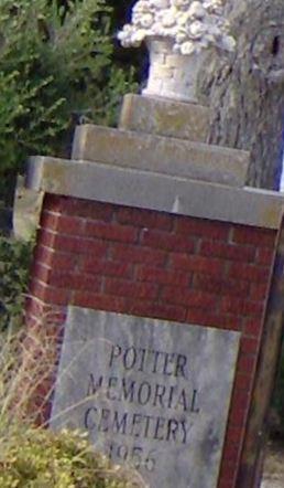 Potter Memorial Cemetery on Sysoon