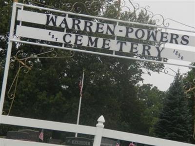 Powers-Warren Cemetery on Sysoon