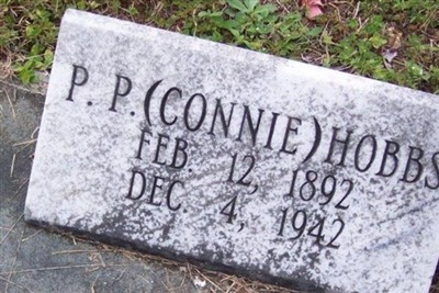 P. P. (Connie) Hobbs on Sysoon