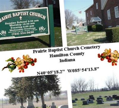 Prairie Baptist Church Cemetery on Sysoon