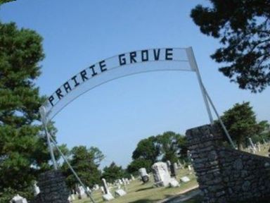 Prairie Grove Cemetery on Sysoon