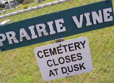 Prairie Vine Cemetery on Sysoon