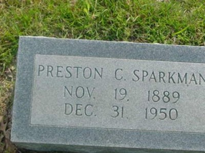 Preston C. Sparkman on Sysoon