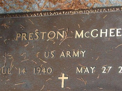 Preston McGhee on Sysoon