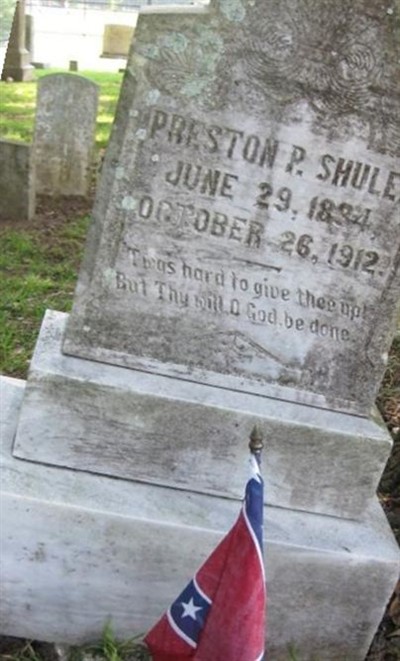 Preston Pondexter Shuler, Find a grave on Sysoon Preston Pondexter Shuler on Sysoon