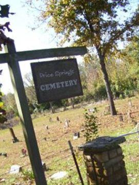Price Springs Cemetery on Sysoon