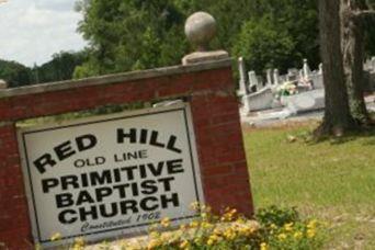 Red Hill Primitive Baptist Church Cemetery on Sysoon