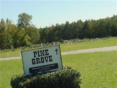 Pine Grove Primitive Baptist Church Cemetery on Sysoon