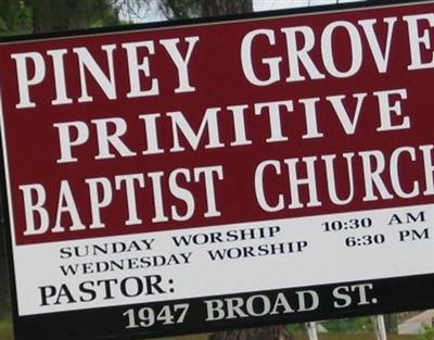 Piney Grove Primitive Baptist Church Cemetery on Sysoon
