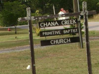 Chana Creek Primitive Baptist Church Cemetery on Sysoon