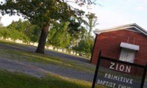 Zion Primitive Baptist Church Cemetery on Sysoon