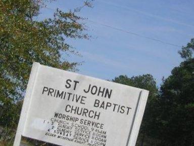 Saint John Primitive Baptist Church Cemetery on Sysoon