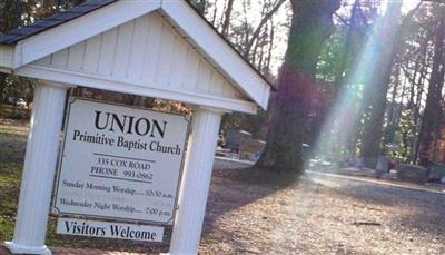 Union Primitive Baptist Church Cemetery on Sysoon