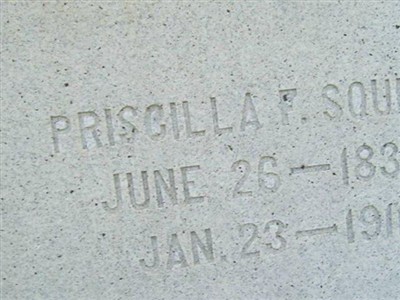 Priscilla F Squire on Sysoon