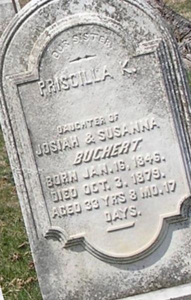 Priscilla K. Buchert on Sysoon