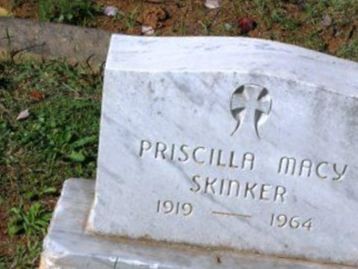 Priscilla Macy Skinker on Sysoon